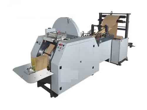 Square bottom paper bag making machinery